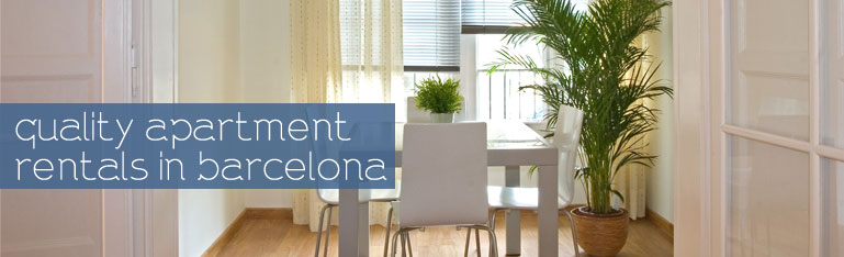 apartment appartment exhibition trade fair show rental flat rent barcelona